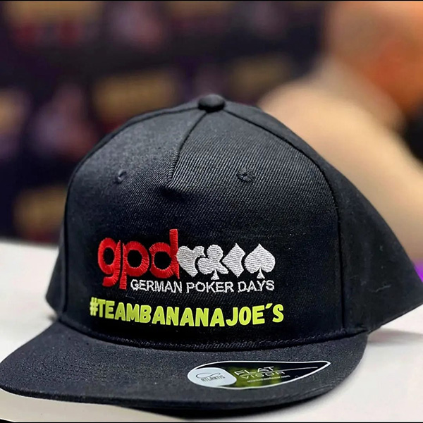 German Poker Days bei Team Bananajoe's - Basecap