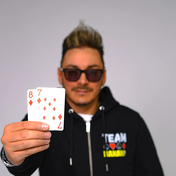 Das Leben ist wie Poker.
