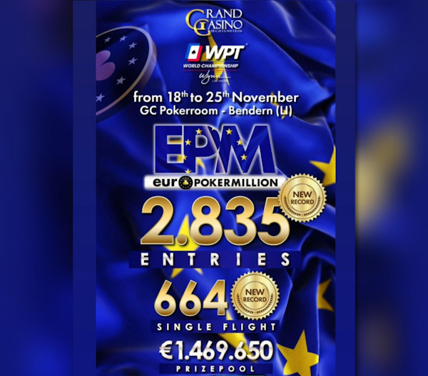 Team Bananajoe's beim euroPOKERMILLION 2024 im Grand Casino Liechtenstein