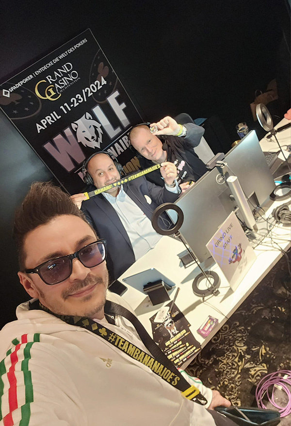 Team Bananajoe's beim Wolf Millionaire 2024 im Grand Casino Liechtenstein