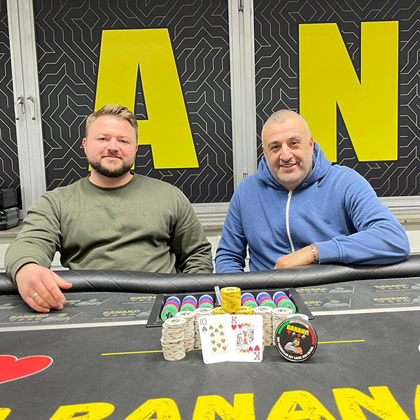 Bild des Sieger und des Zweitplatzierten des Tournaments #2 vom 20. Januar 2024