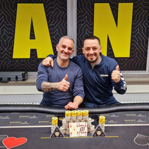 Bild des Sieger und des Zweitplatzierten des Tournaments #6 vom 17. Februar 2024